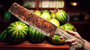 Restoring a MASSIVE Butcher's Cleaver – Insane Transformation!