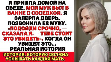 Я ПЛАКАЛА, ЧИТАЯ! Мой муж был в ванне с нашей соседкой.Я заперла дверь и придумала план…