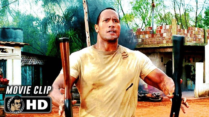 The Rock Destroys An Entire Army Alone Scene | THE RUNDOWN (2003) Movie CLIP HD