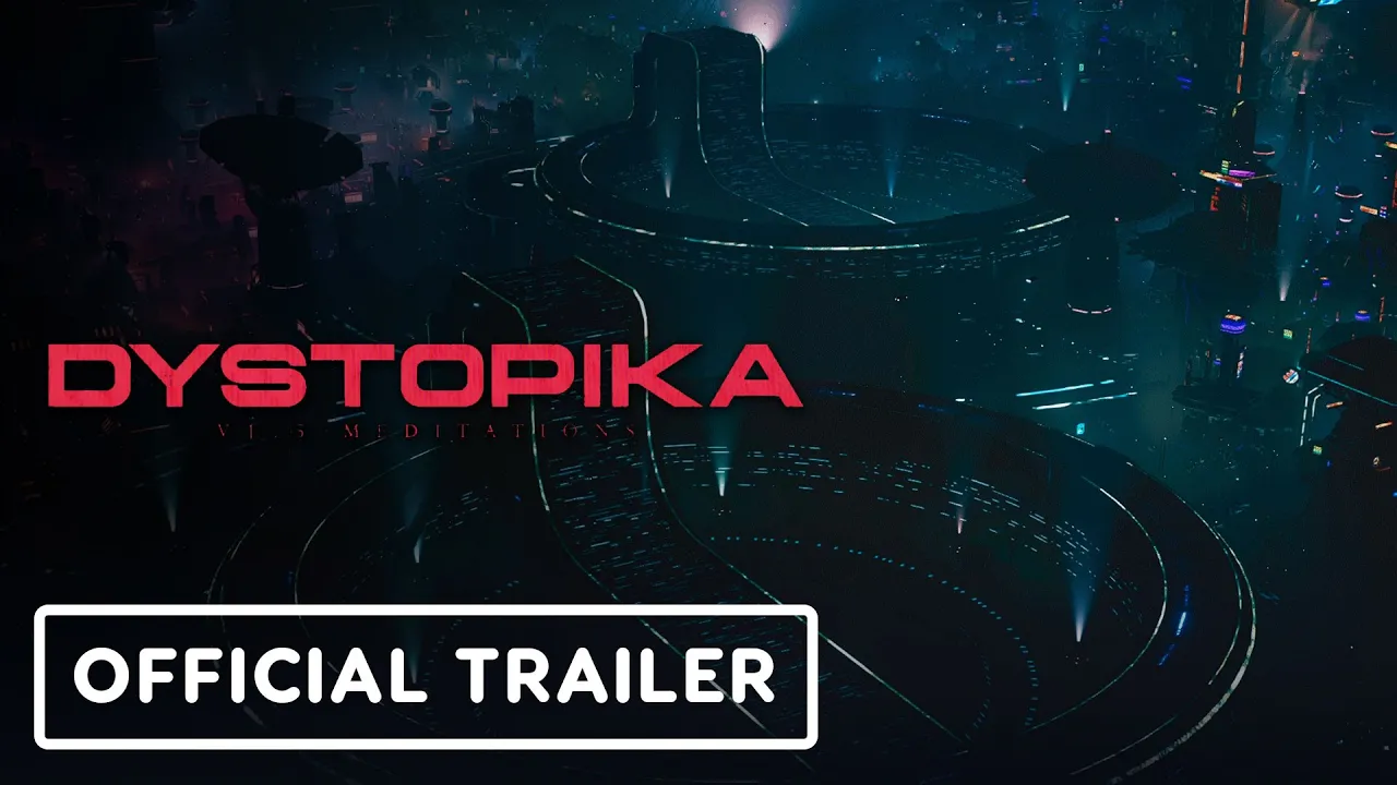 Dystopika - Exclusive Anniversary Update Launch Trailer  (Cyberpunk City-Builder)