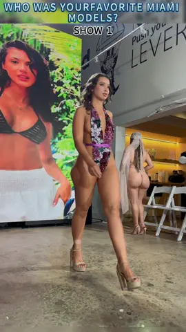 Miami Swim Week 2025! Comment Who Was Your Favorite! #BikiniModel #Fa...