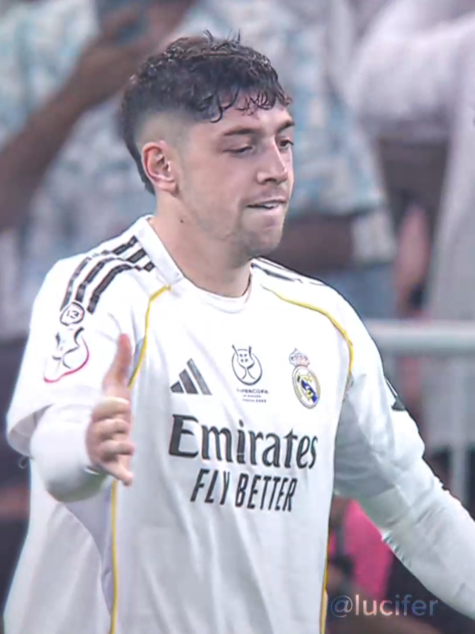 LET THE CRAZY OUT 🚀🔥 #valverde #realmadrid #edit #viral #supercup 