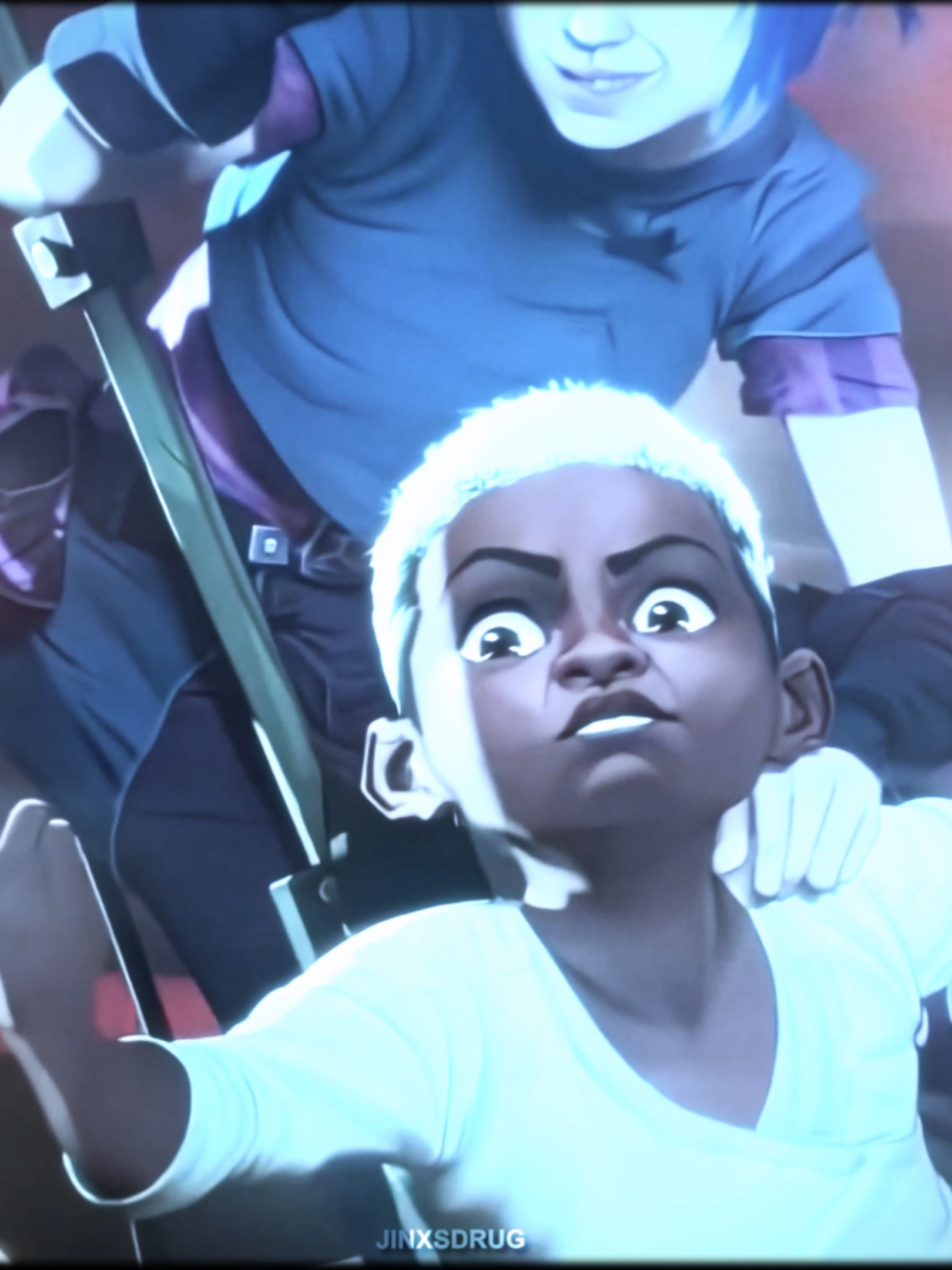 Can't wait to see them in season 2 cc:@jinxtbhh  #jinx #ekko #jinxedi...