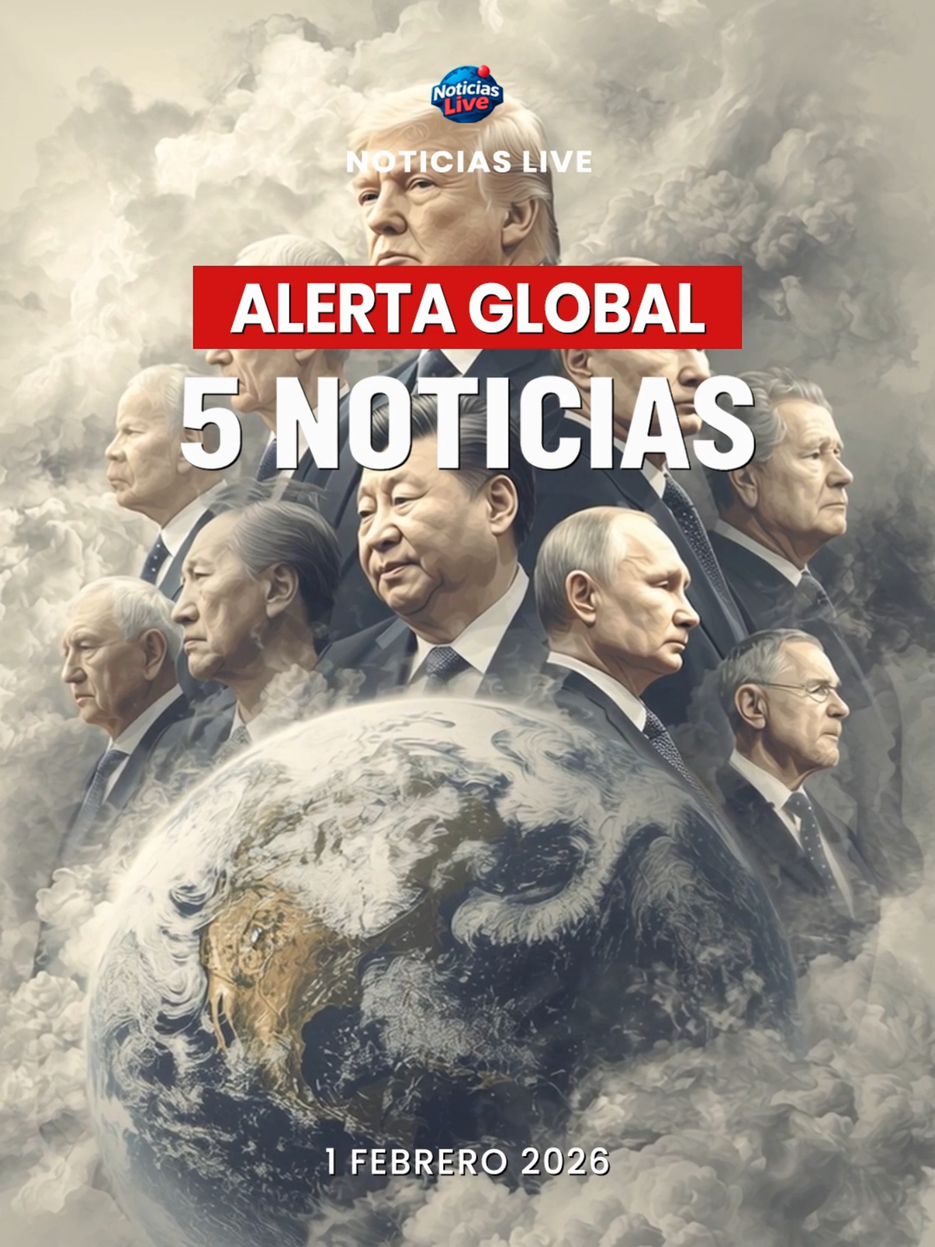 Las 5 noticias más importantes de HOY  ¡ÚLTIMA HORA!  1 de Febrero de...