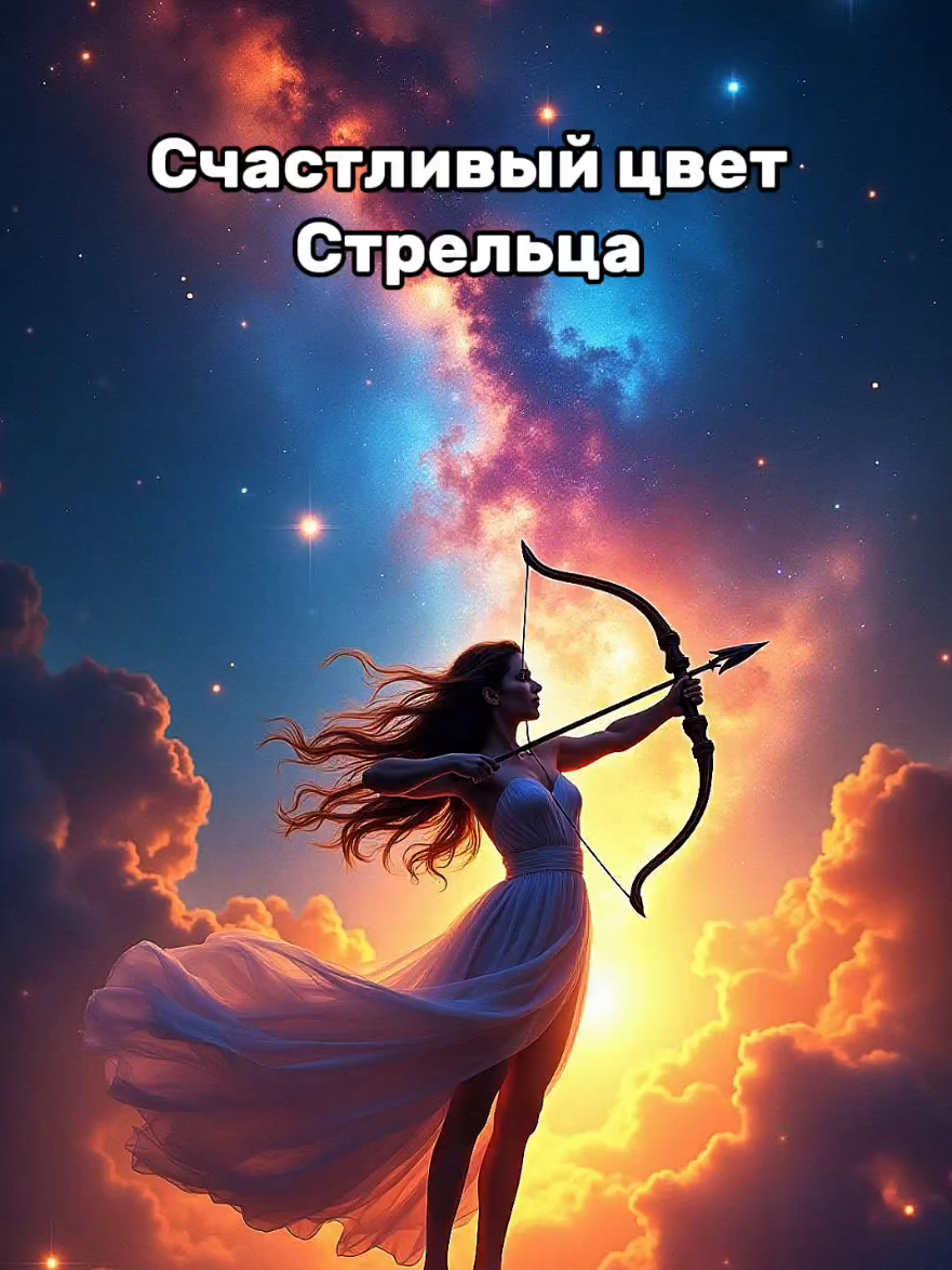 Счастливый цвет Стрельца  #знакизодиака #гороскоп #цвет #♐ #стрелец 