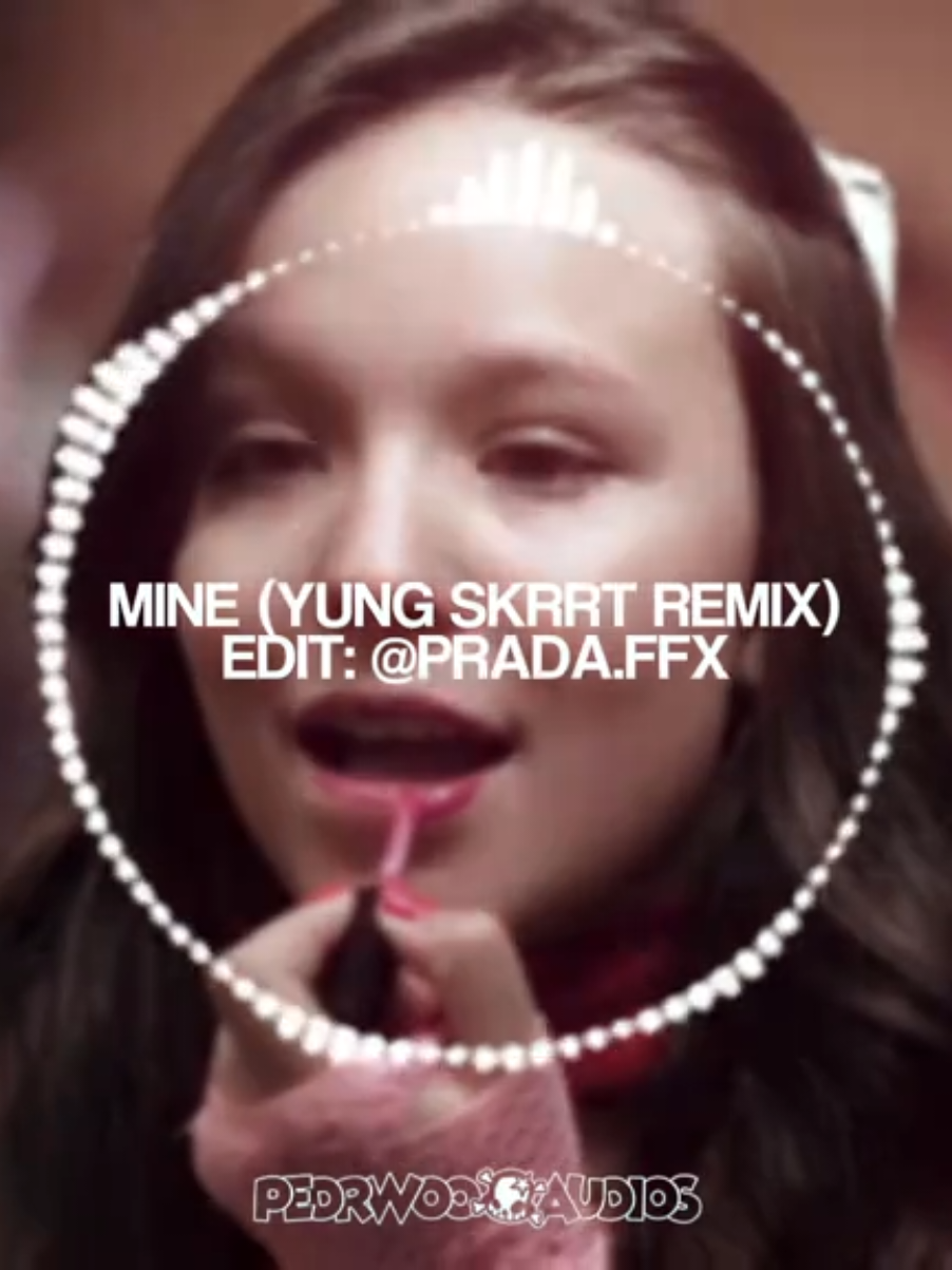 🎵 MINE (YUNG SKRRT REMIX) | edit : @mah (scrap) | #foryou #edit #edit...