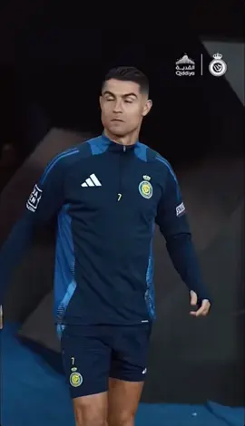 الأسطورة كريستيانو رونالدو في تدريب اليوم . #النصر‬⁩ | #AlNassrEstegh...