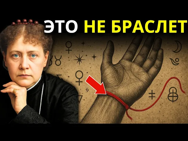 СЕКРЕТ КРАСНОЙ НИТИ НА ЛЕВОМ ЗАПЯСТЬЕ — Елена Блаватская