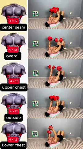💯💪Home Chest Workout #fitness #chest #gymmotivation #workout #strength 