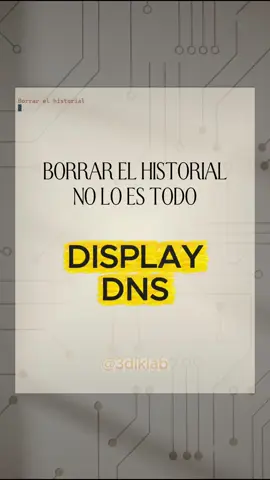 Modo incógnito ≠ Privado  Windows guarda TODO en DNS cache aunque bor...