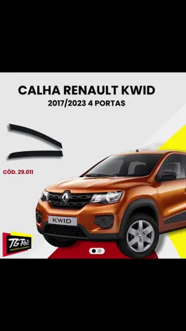 Quer deixar seu Kwid mais estiloso? Vem conferir a Calha TG Poli! 🌧️ ...