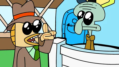 Один вкусный крабсбургер без майонеза#мем #animation 