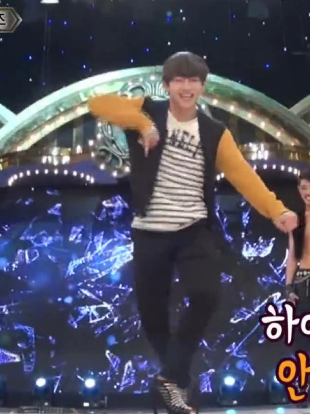 TaeHyung, V, is Dancing I NEED U in Heels! . . . . . . . . . #taehyun...