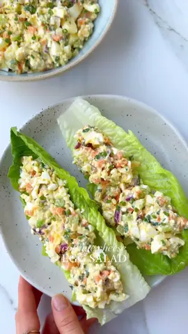 high-protein COTTAGE CHEESE EGG SALAD 🥚🥕🥬  By @goodnessavenue . here’...