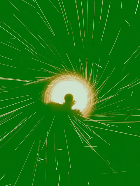 0092 #GreenScreen #Spark Circle #Animation #Pack #Chromakey #Футажик ...