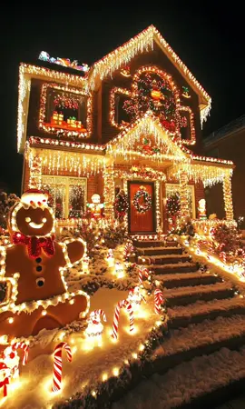 Amazing Christmas lights #christmas #christmastiktok #xmas #xmasfyp #...