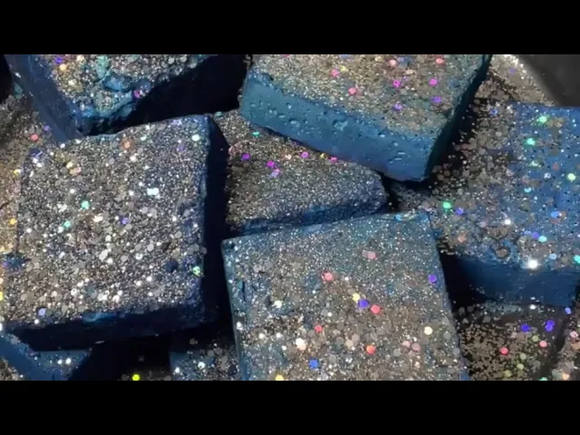 Dusty Blue BSN Chalk Squares