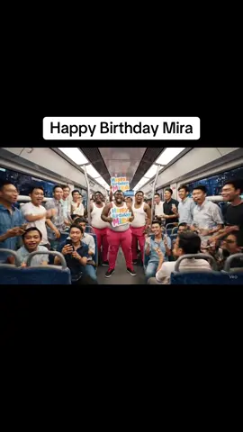 Happy birthday Mira 🥷🏻 #videolucu #happybirthday #ai #fyp #xyzabc 