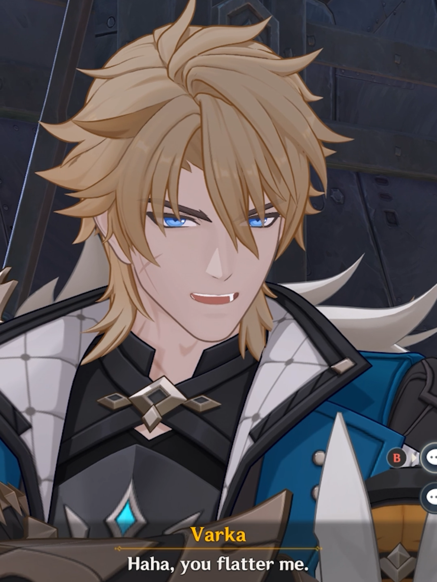 Varka giggling compilation on genshin Luna III #hoyoverse #genshinimp...